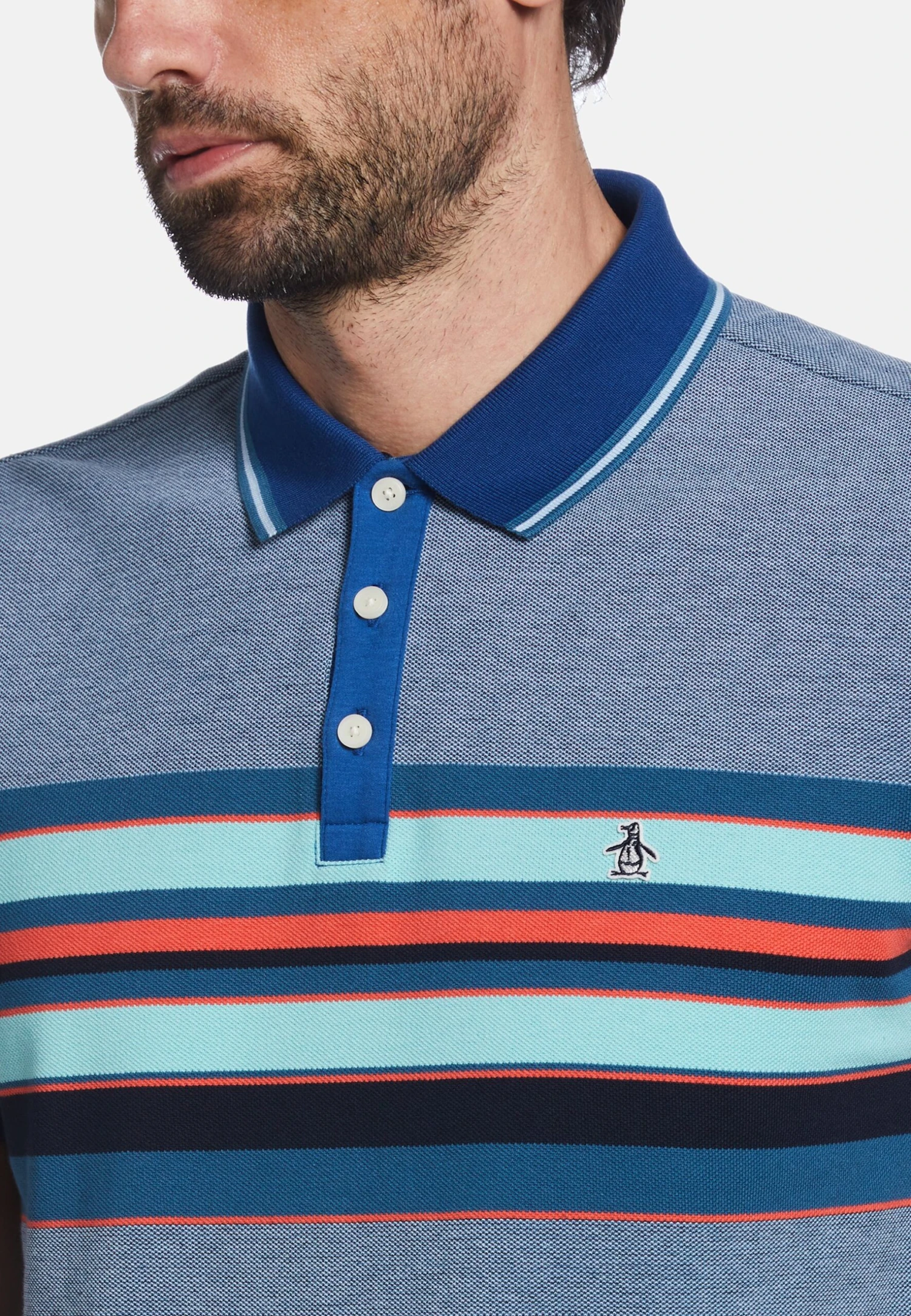 Original Penguin CHEST STRIPE - Poloshirt - Afbeelding 3
