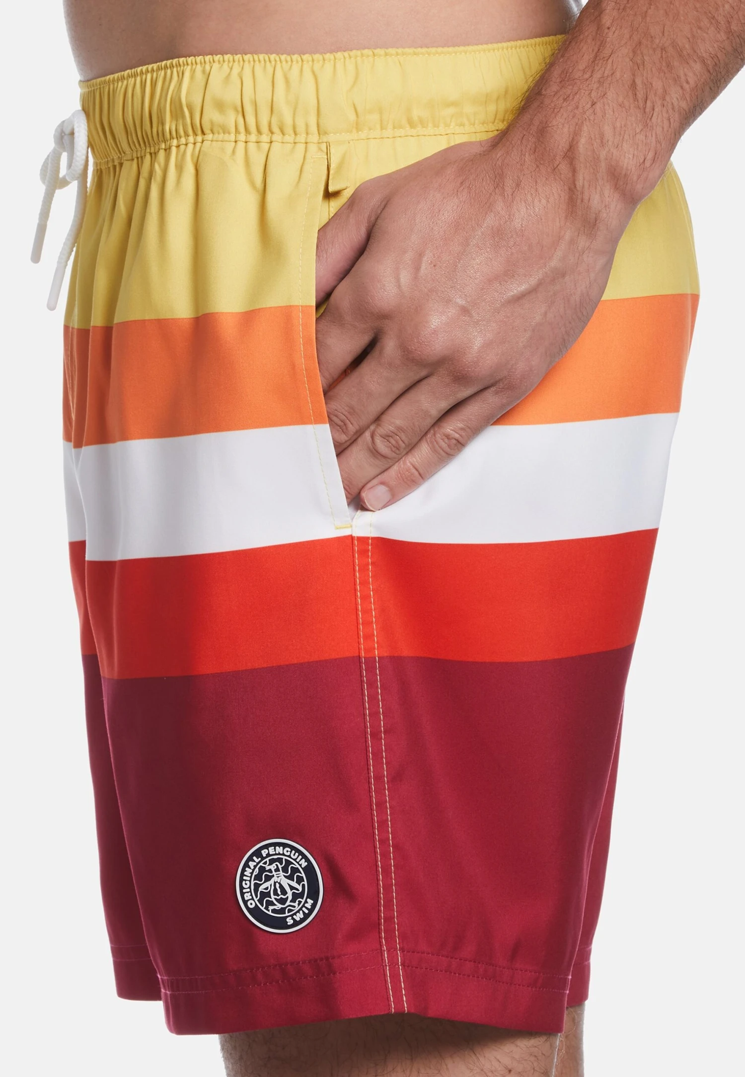 Original Penguin Zwemshorts - Sangria - Afbeelding 3