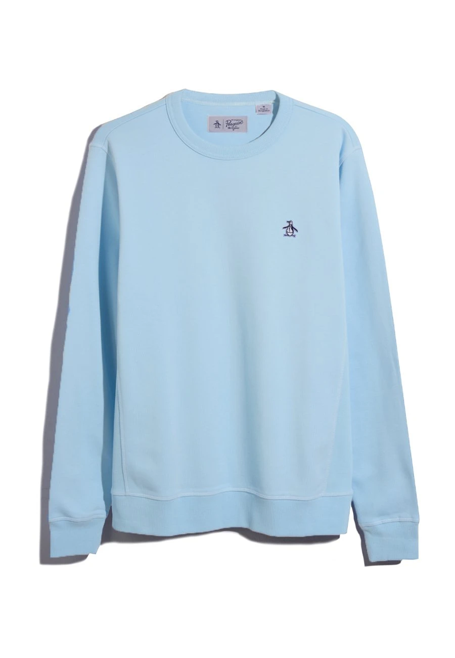 Original Penguin Sticker Pete- Sweater - Cerulean - Afbeelding 3