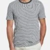 Original Penguin JACQUARD STRIPE - T-shirt Print