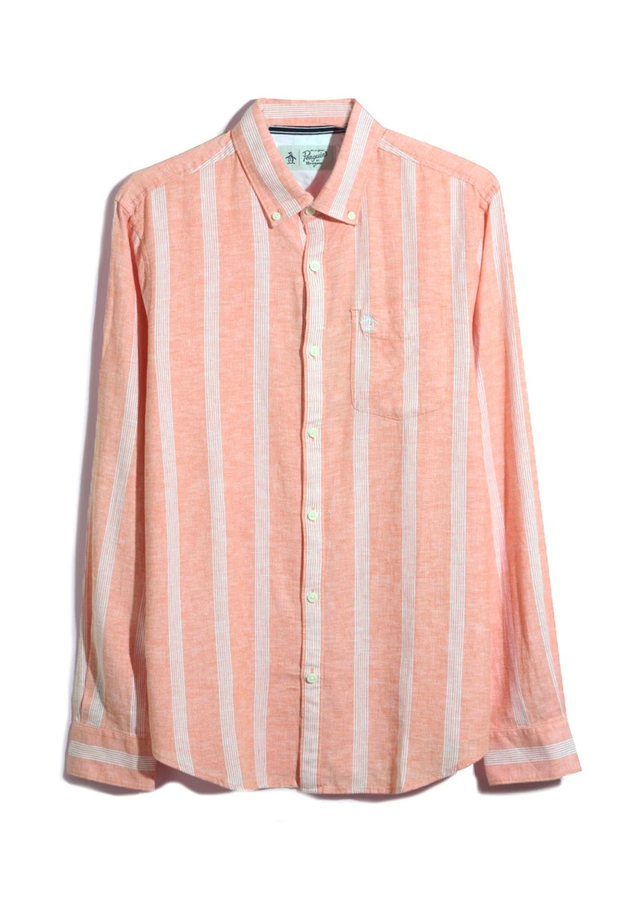 Original Penguin Overhemd - Russet Orange - Afbeelding 3