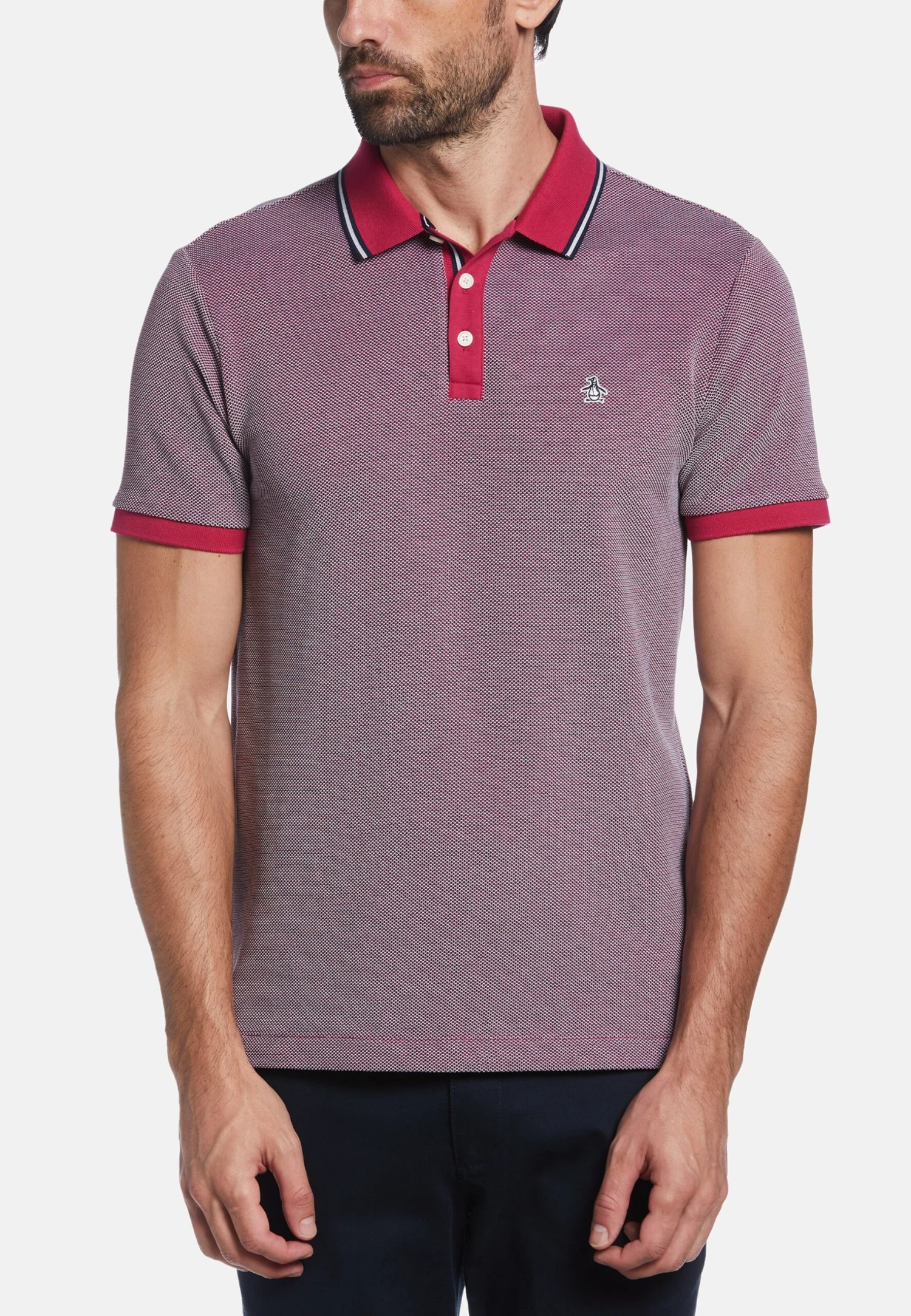 Original Penguin TIPPED JACQUARD - Poloshirt