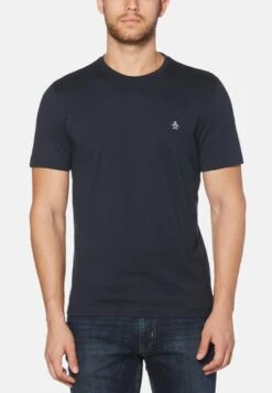 Original Penguin Pin Point- T-Shirt Basic - Dark Sapphire