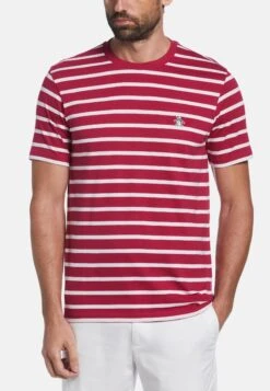 Original Penguin Breton - T-Shirt Print - Sangria