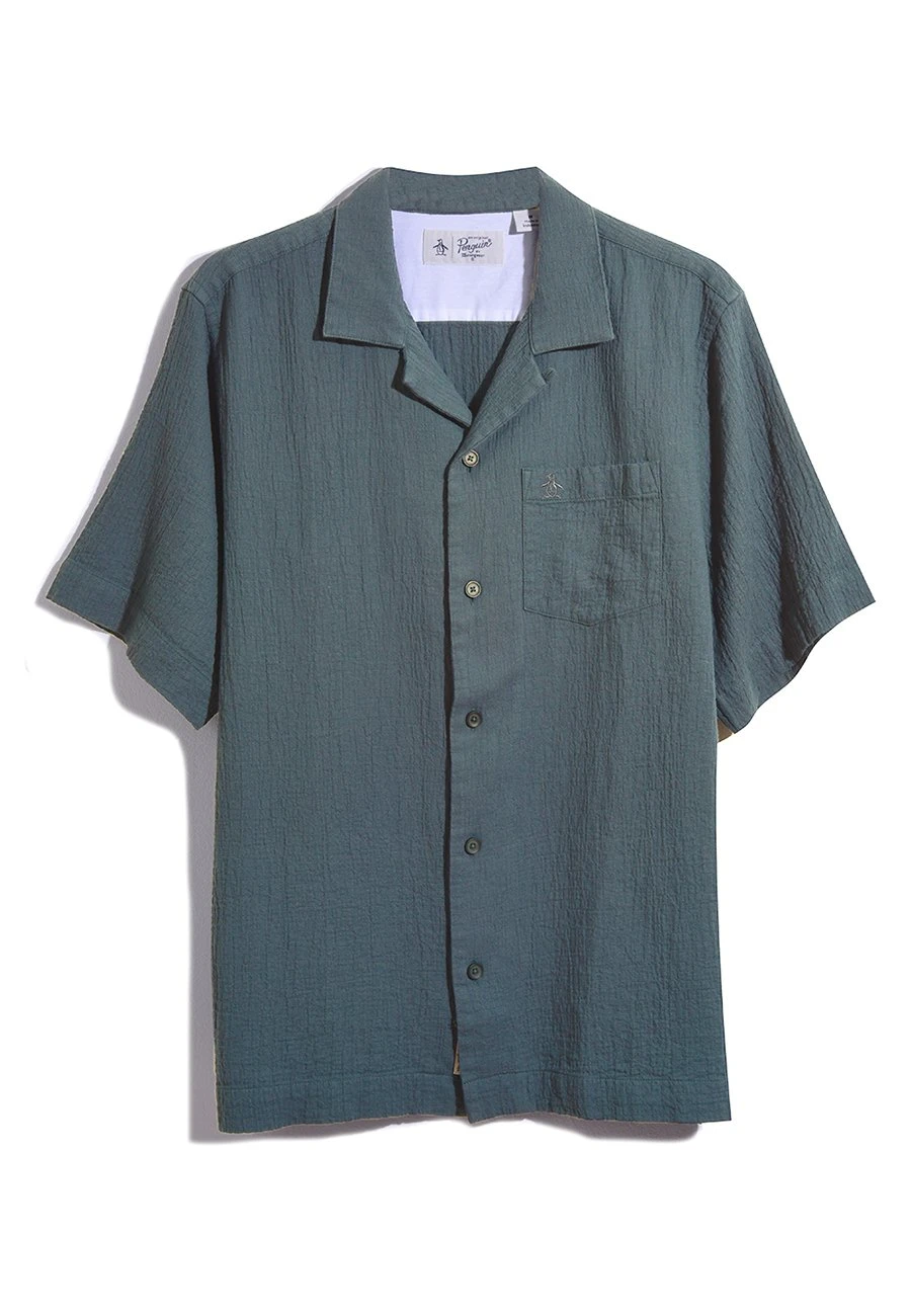 Original Penguin Gauze Short Sleeve- Overhemd - Urban Chic - Afbeelding 4