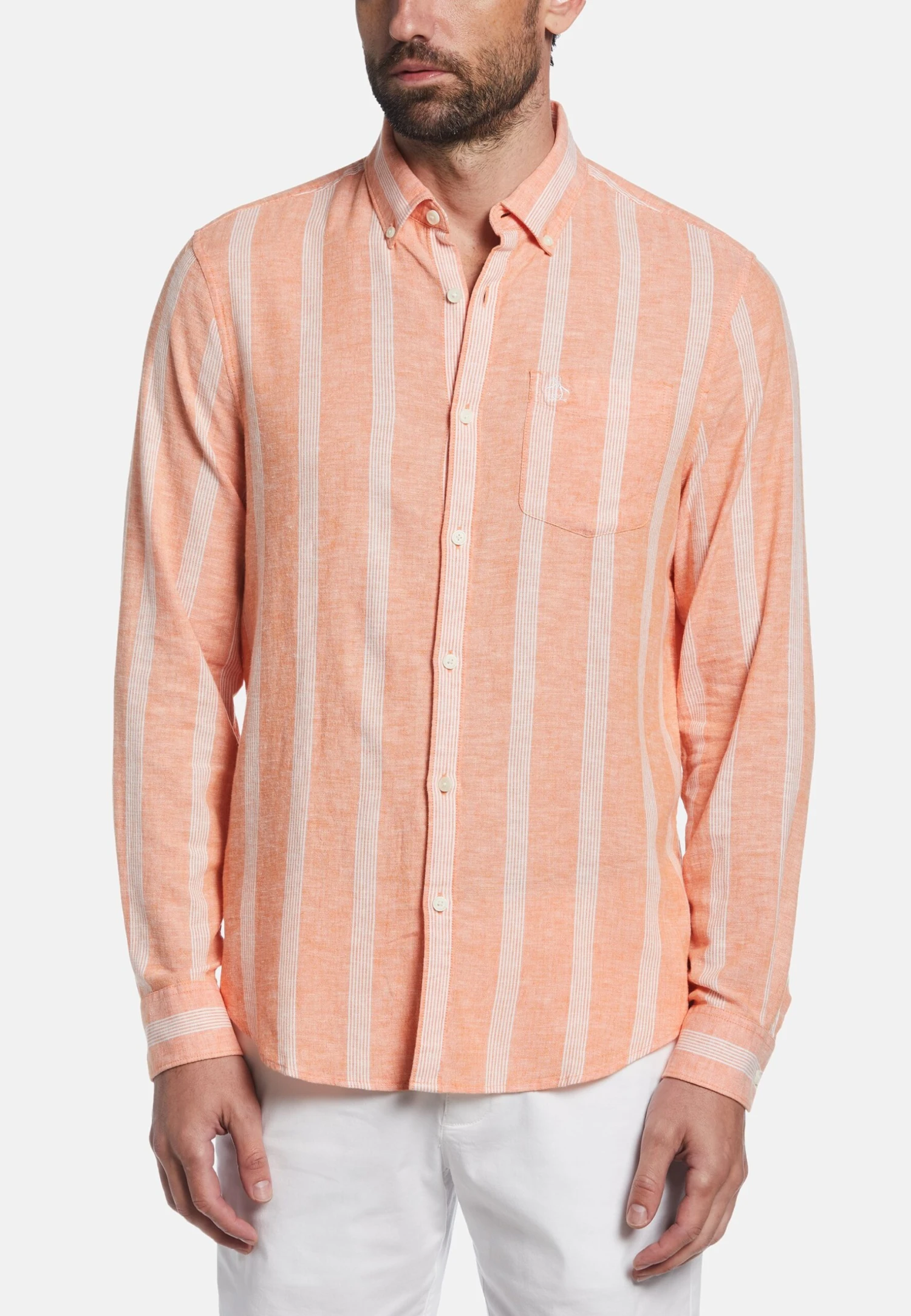 Original Penguin Overhemd - Russet Orange