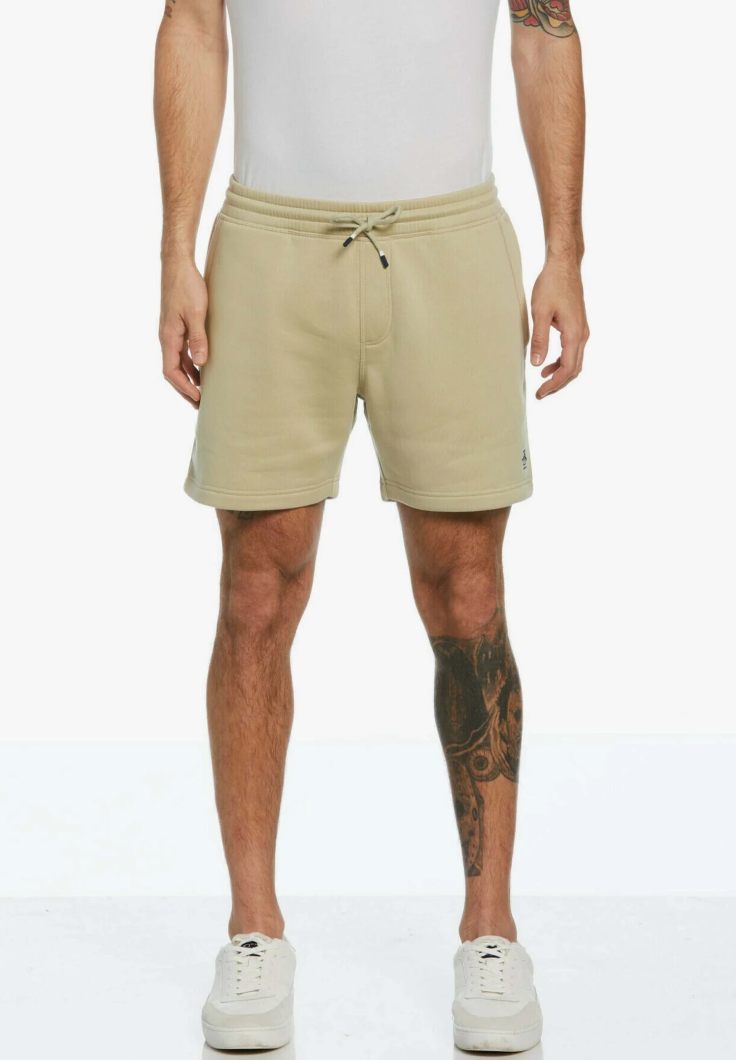 Original Penguin Sticker Pete- Shorts - Moss Gray