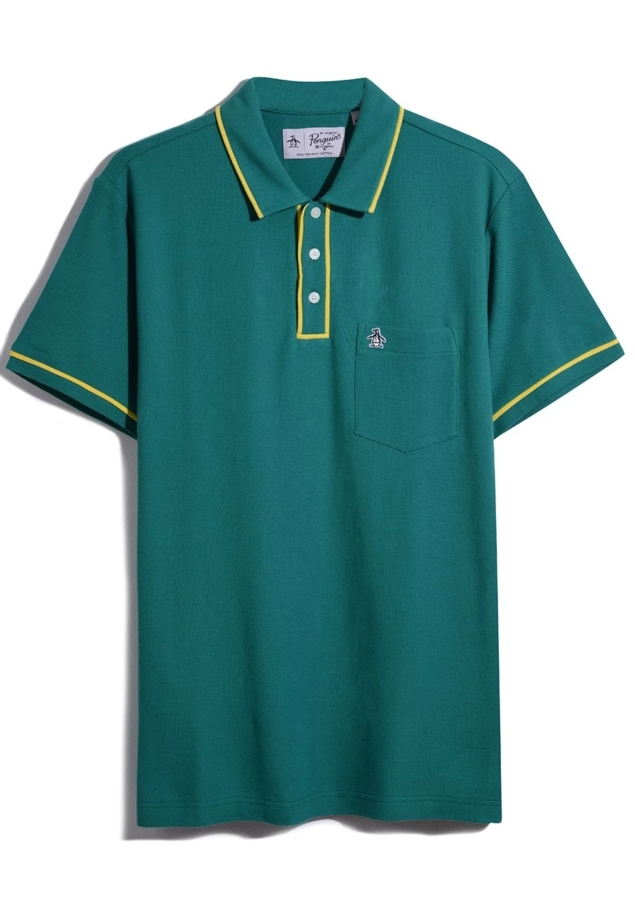 Original Penguin Earl - Poloshirt - Shady Glade - Afbeelding 3