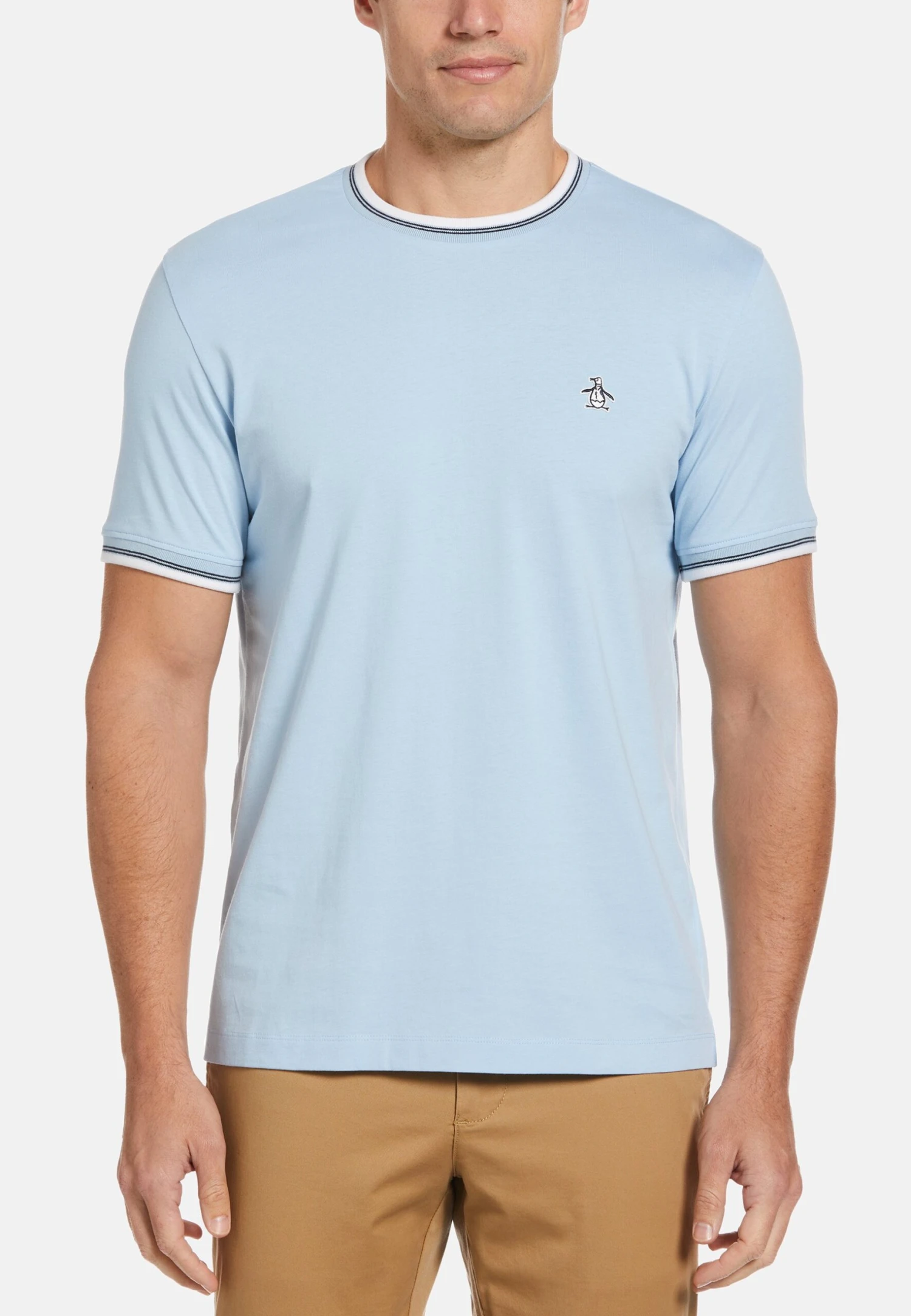 Original Penguin Tipped - Poloshirt - Cerulean