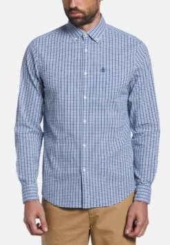 Original Penguin Seersucker - Overhemd - Cerulean