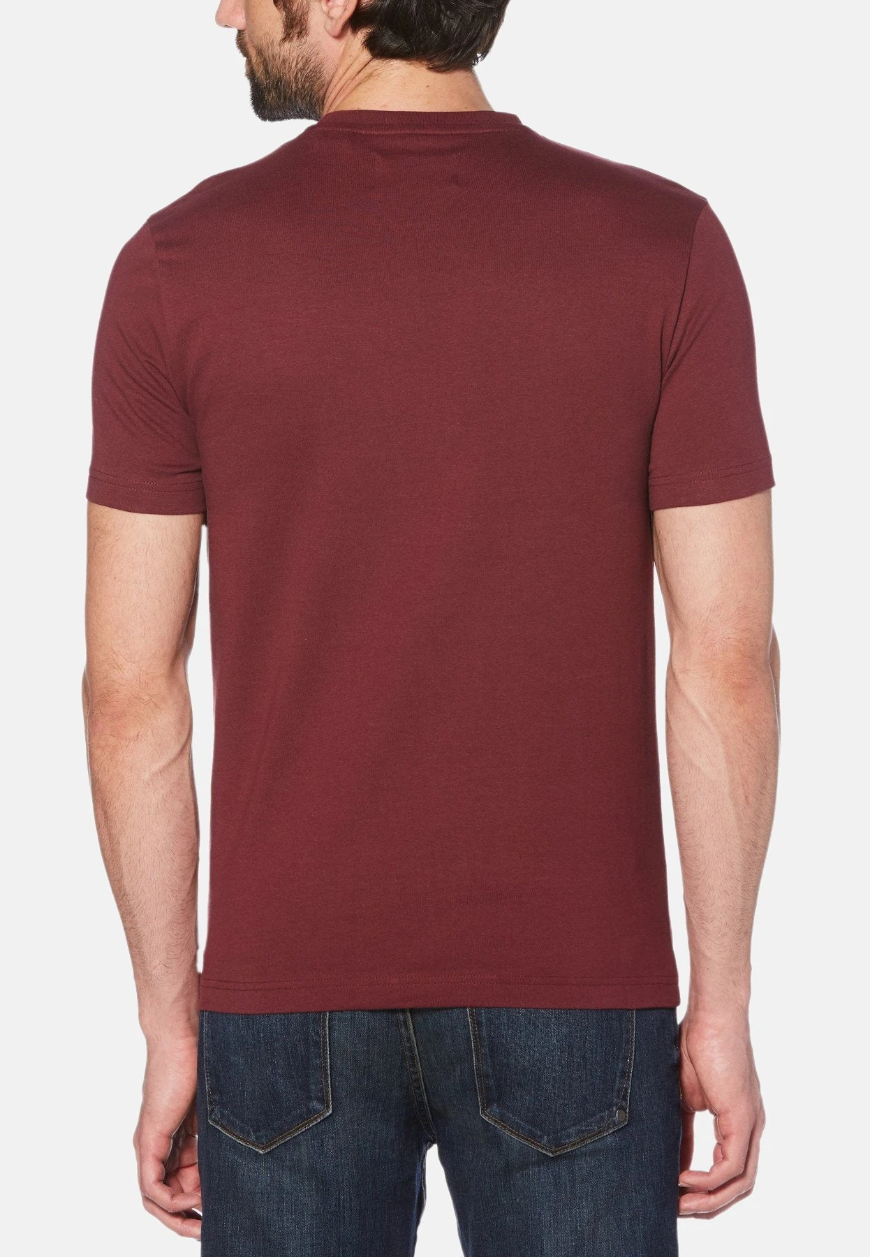Original Penguin Pin Point- T-Shirt Basic - Tawny Port - Afbeelding 2