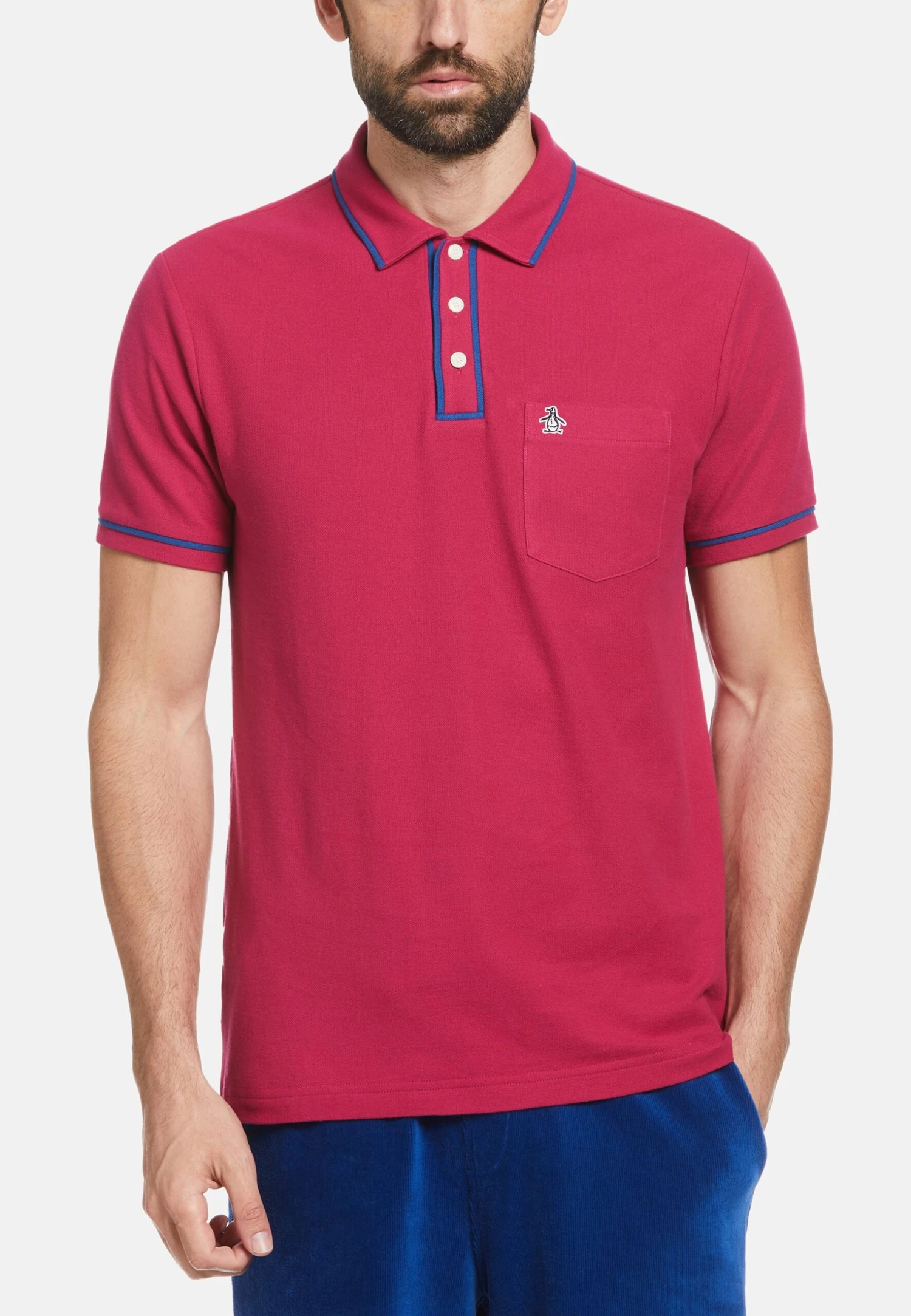 Original Penguin Earl - Poloshirt - Sangria