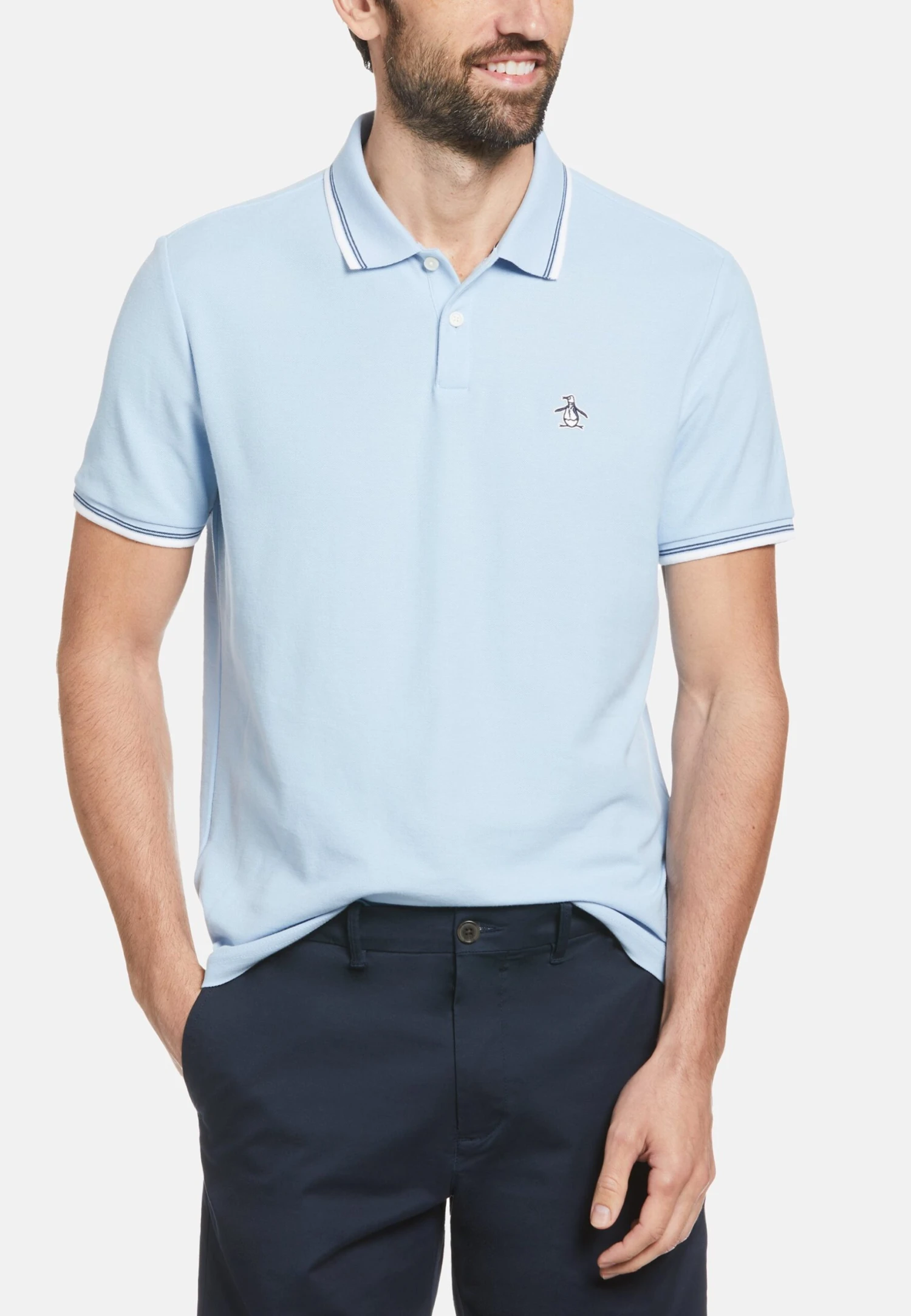 Original Penguin Pete - Poloshirt - Cerulean