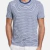 Original Penguin Jacquard Stripe- T-Shirt Print - Limoges