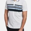 Original Penguin Chest Stripe - Poloshirt - Bright White