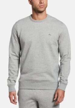 Original Penguin Sticker Pete - Sweater - Rain Heather