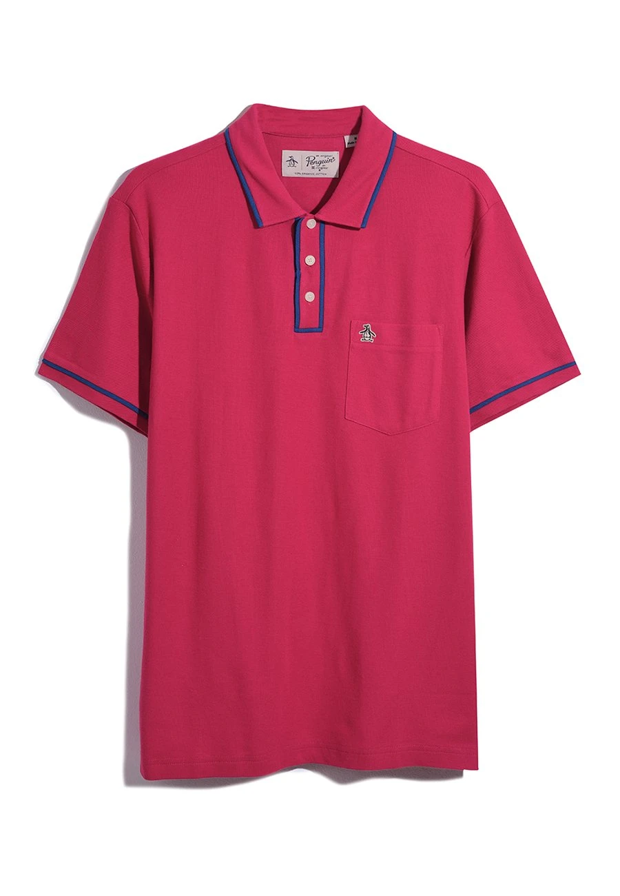 Original Penguin Earl - Poloshirt - Sangria - Afbeelding 3