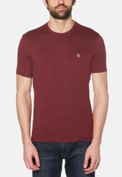 Original Penguin Pin Point- T-Shirt Basic - Tawny Port