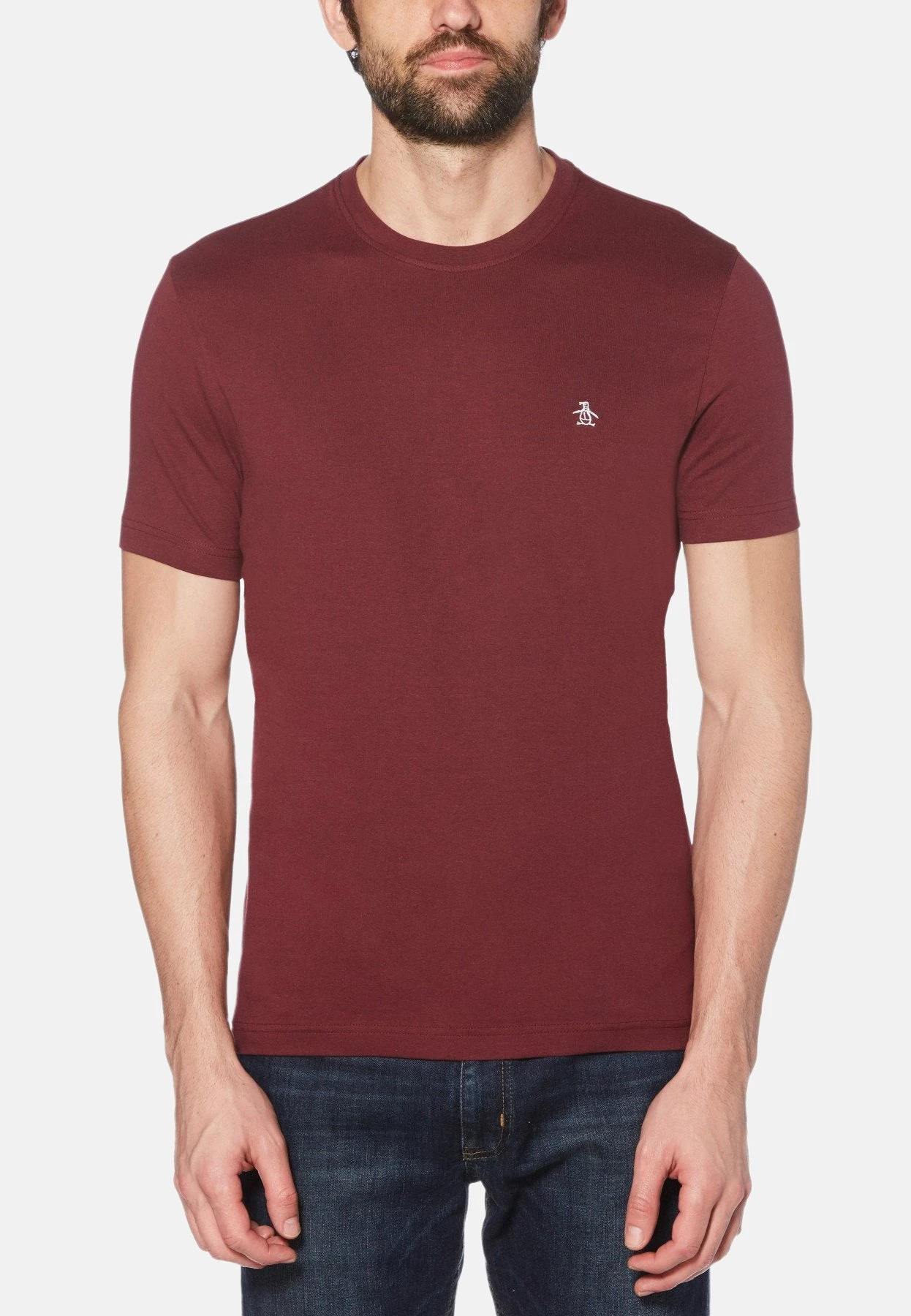 Original Penguin Pin Point- T-Shirt Basic - Tawny Port