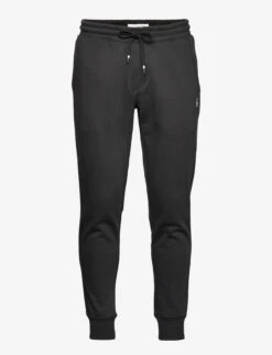 Original Penguin STICKER PETE FLEECE - TRUE BLACK