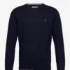 Original Penguin SUPIMA COTTON CREW S - DARK SAPPHIRE