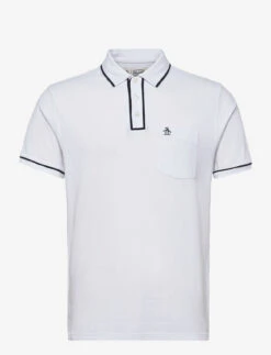 Original Penguin THE EARL POLO - BRIGHT WHITE/DARK SAPPHIRE