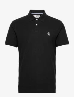 Original Penguin DADDY ORG PIQ STICKE - TRUE BLACK