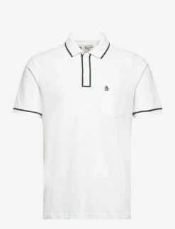Original Penguin ORG THE EARL POLO - BRGHT WHT/DK SPPHRE