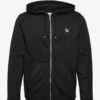 Original Penguin L/S STICKER PETE FUL - TRUE BLACK