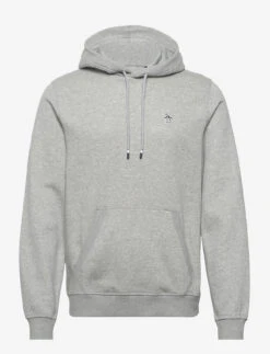 Original Penguin L/S STICKER PETE PUL - RAIN HEATHER