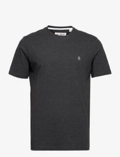 Original Penguin CONT PIN POINT EMBRO - DK CHARCOAL HEATHER