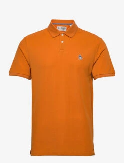 Original Penguin SMALL LOGO POLO SHIRT - DESERT SUN