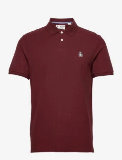 Original Penguin SMALL LOGO POLO SHIRT - TAWNY PORT