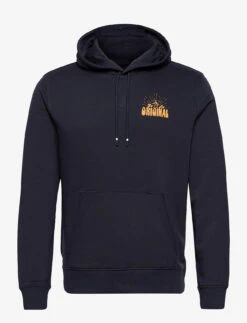 Original Penguin BE AN ORIGINAL HOODIE - DARK SAPPHIRE