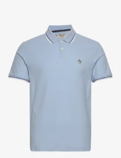 Original Penguin TIPPED POLO ORG PIQ - CERULEAN
