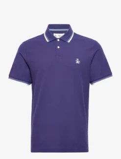 Original Penguin TIPPED POLO ORG PIQ - RHODONITE