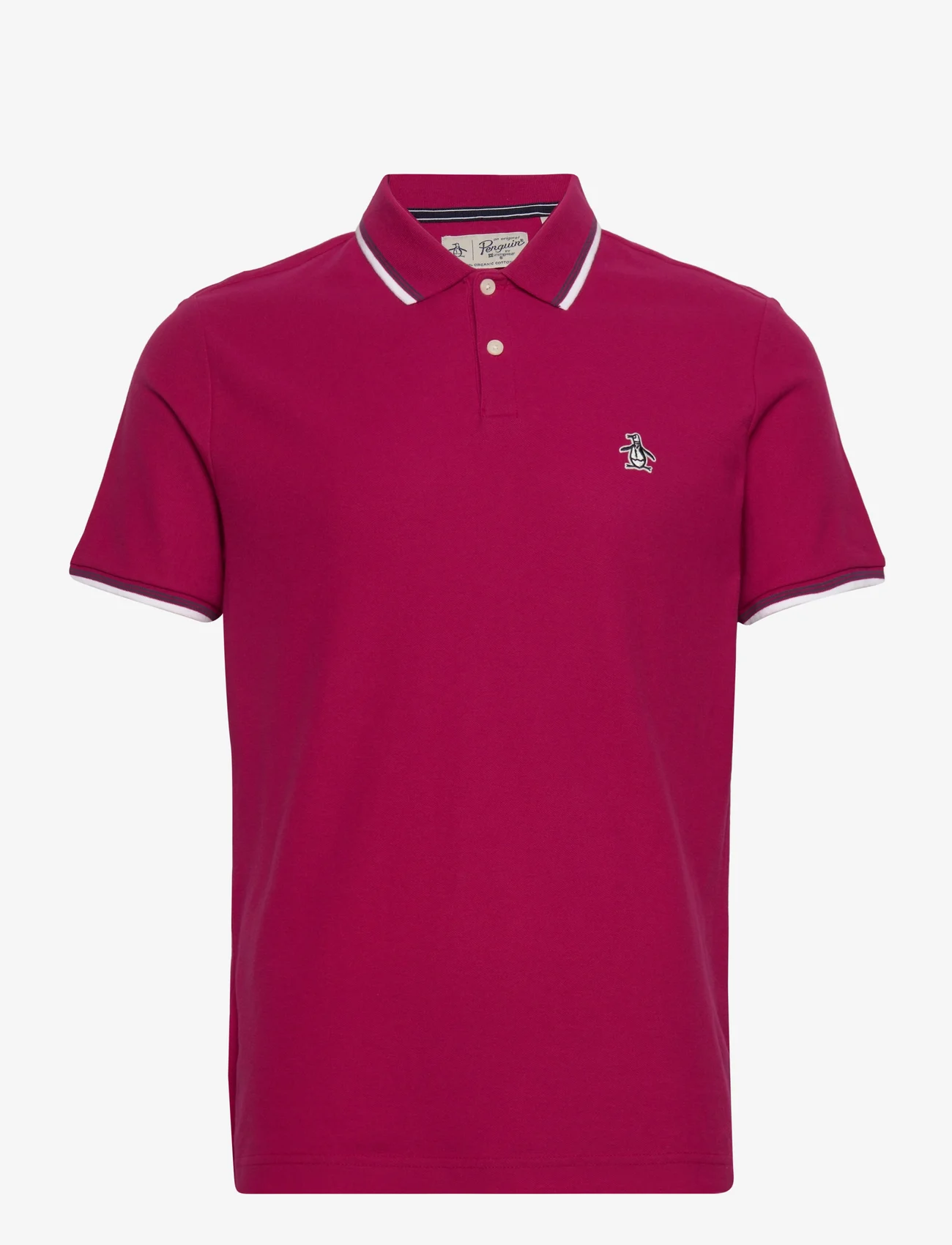 Original Penguin TIPPED POLO ORG PIQ - SANGRIA