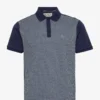 Original Penguin CTN INTRLK JQRD FRT - DRESS BLUES