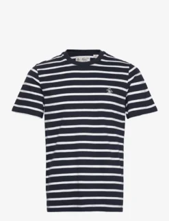 Original Penguin ORG BRETON TEE STICK - DARK SAPPHIRE