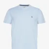 Original Penguin S/S PIN POINT EMBROI - CERULEAN