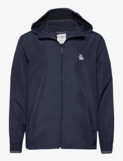 Original Penguin OUT HOODED JKT W CUF - DARK SAPPHIRE