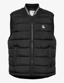 Original Penguin PUFFER STYLE GILET - TRUE BLACK
