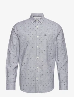Original Penguin WNS ECO POPLIN W/ ST - DARK SAPPHIRE
