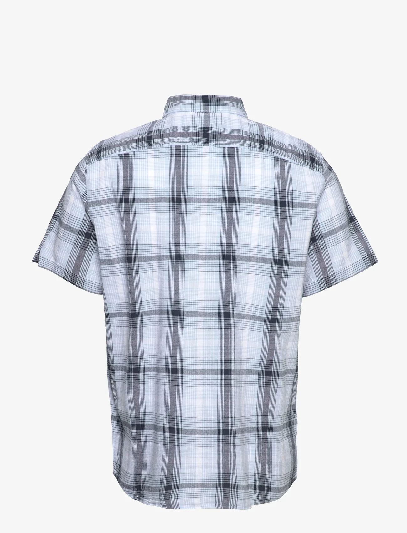 Original Penguin CTN EV TONAL PLAID S - CERULEAN - Afbeelding 2